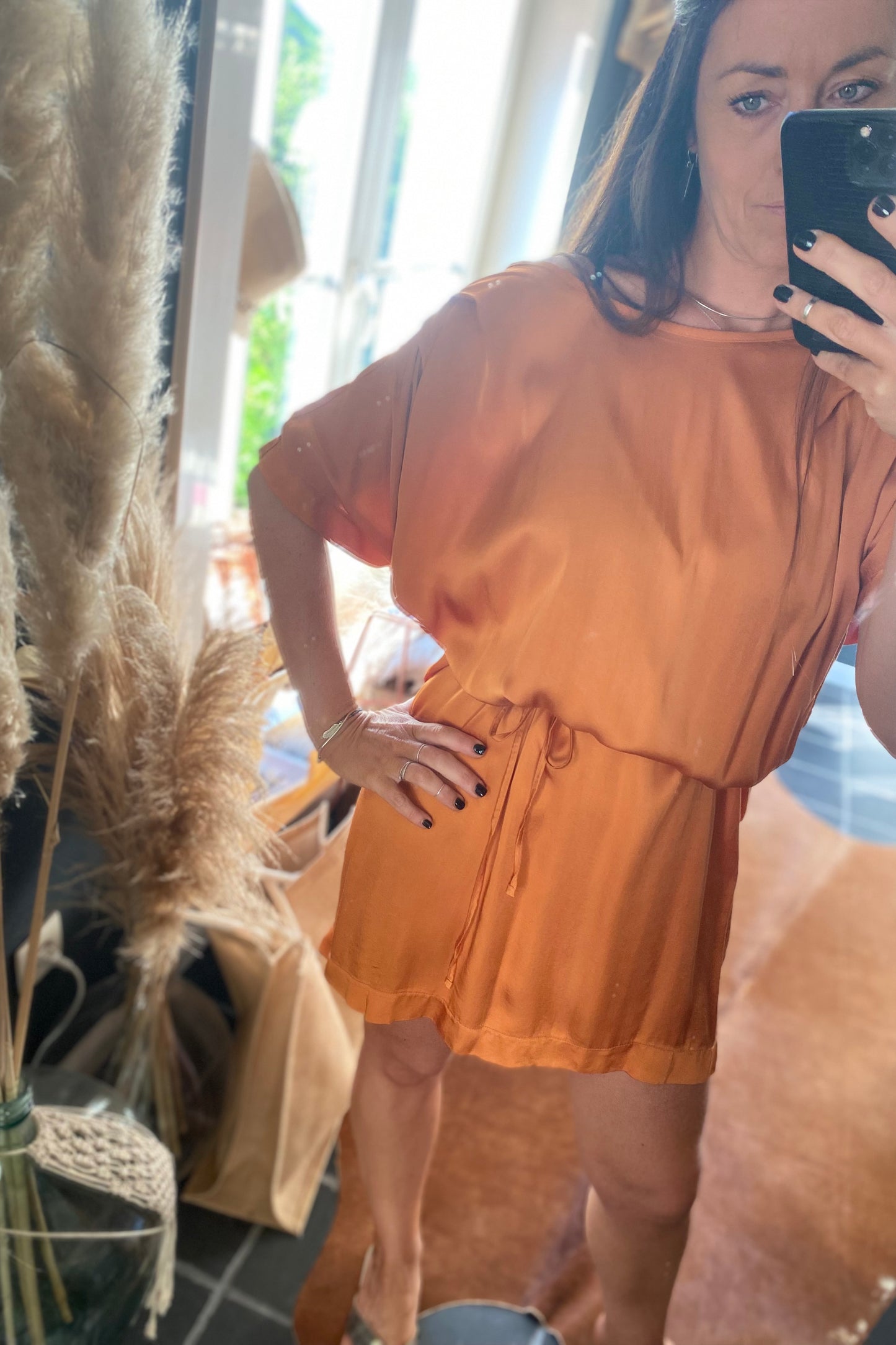 Basic Satin Dress MARMELATA