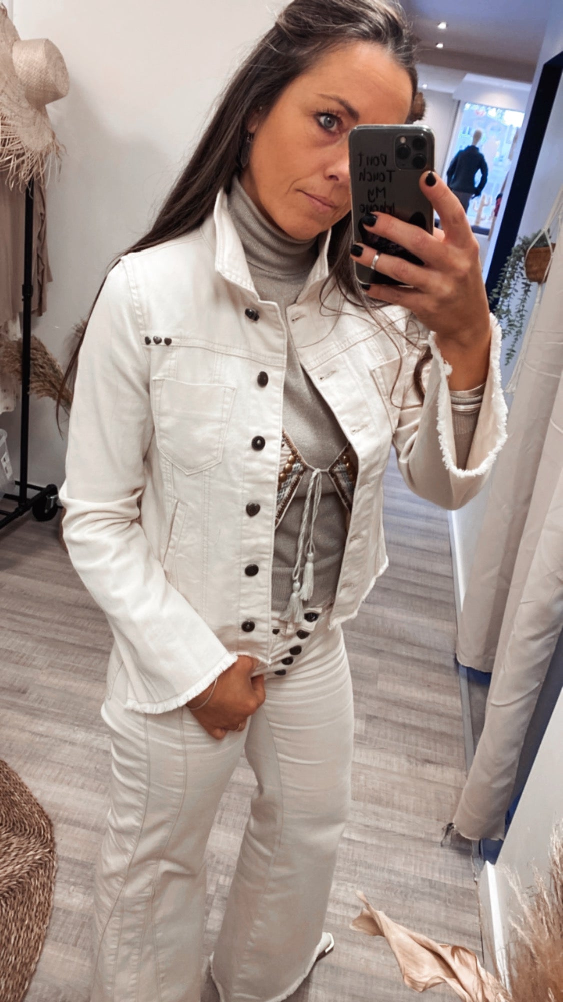 Denim Jacket Cream