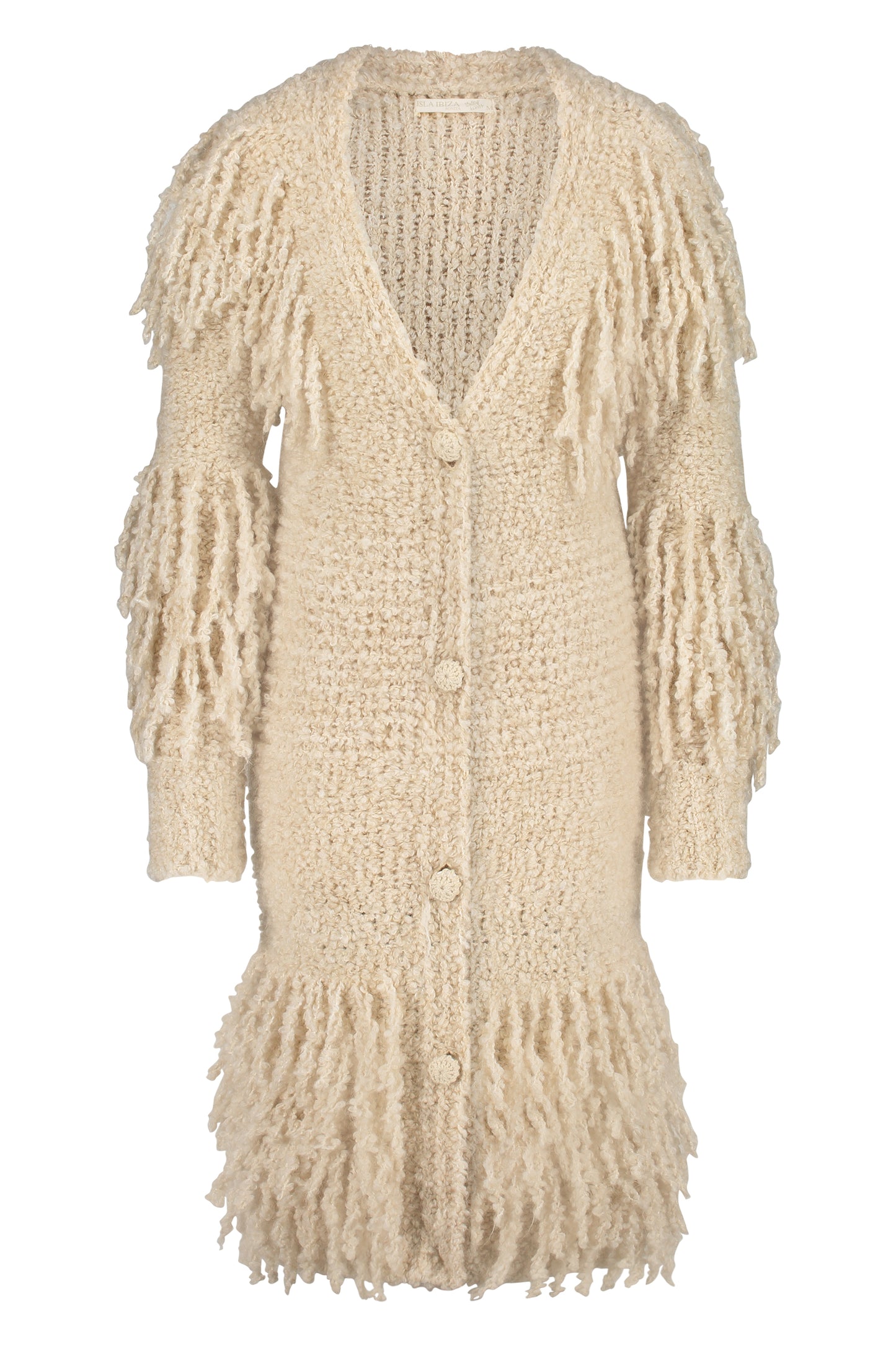 Long Fringed Cardigan CORAZON
