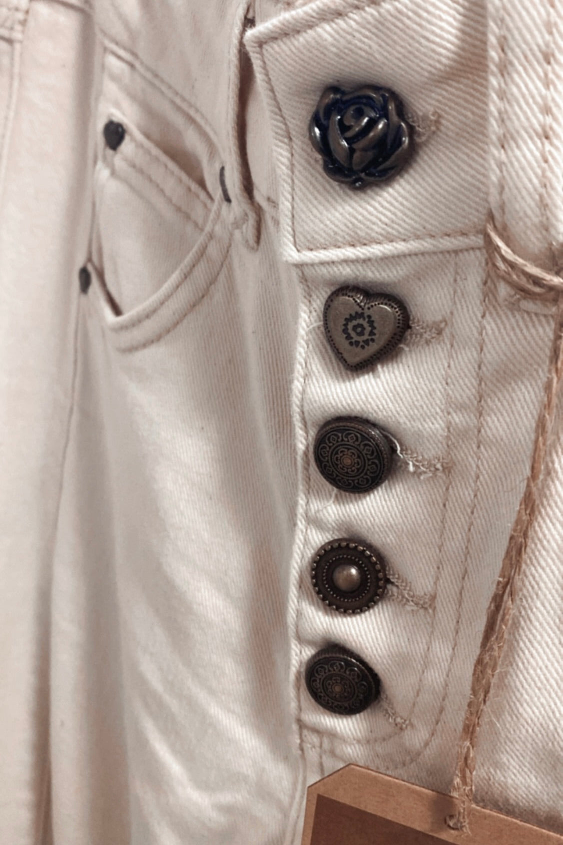 Flair Jeans Cream
