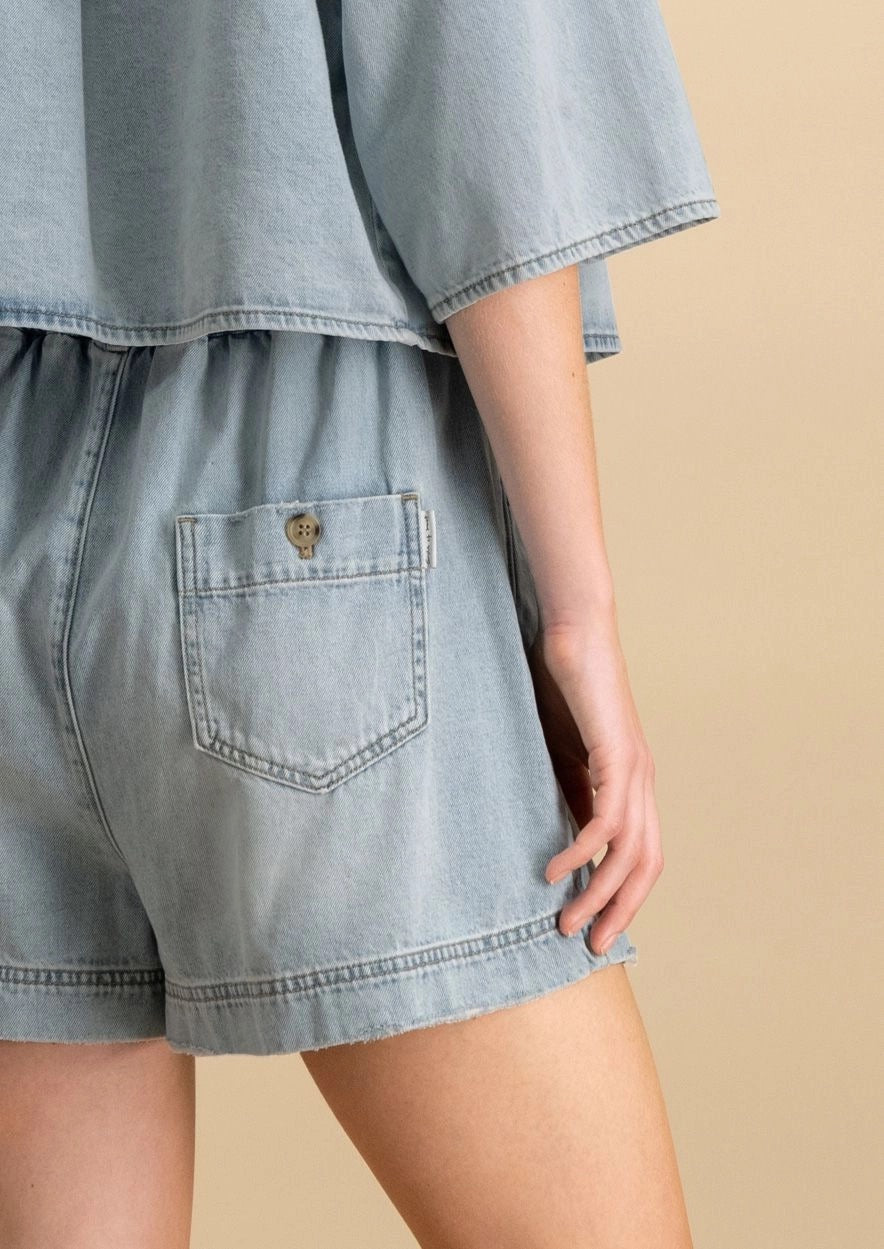 Mason Short Azure Blue