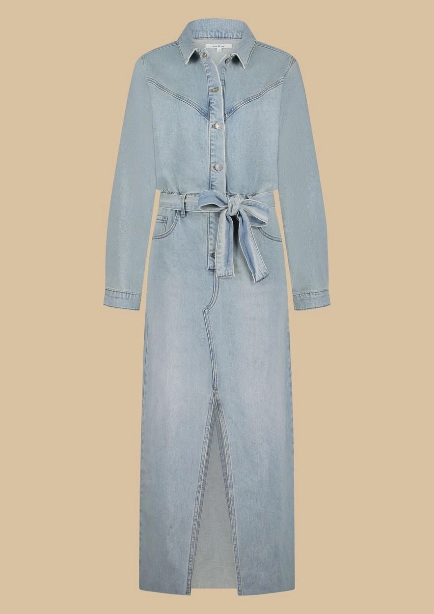 Bella Denim Dress Parisian Blue