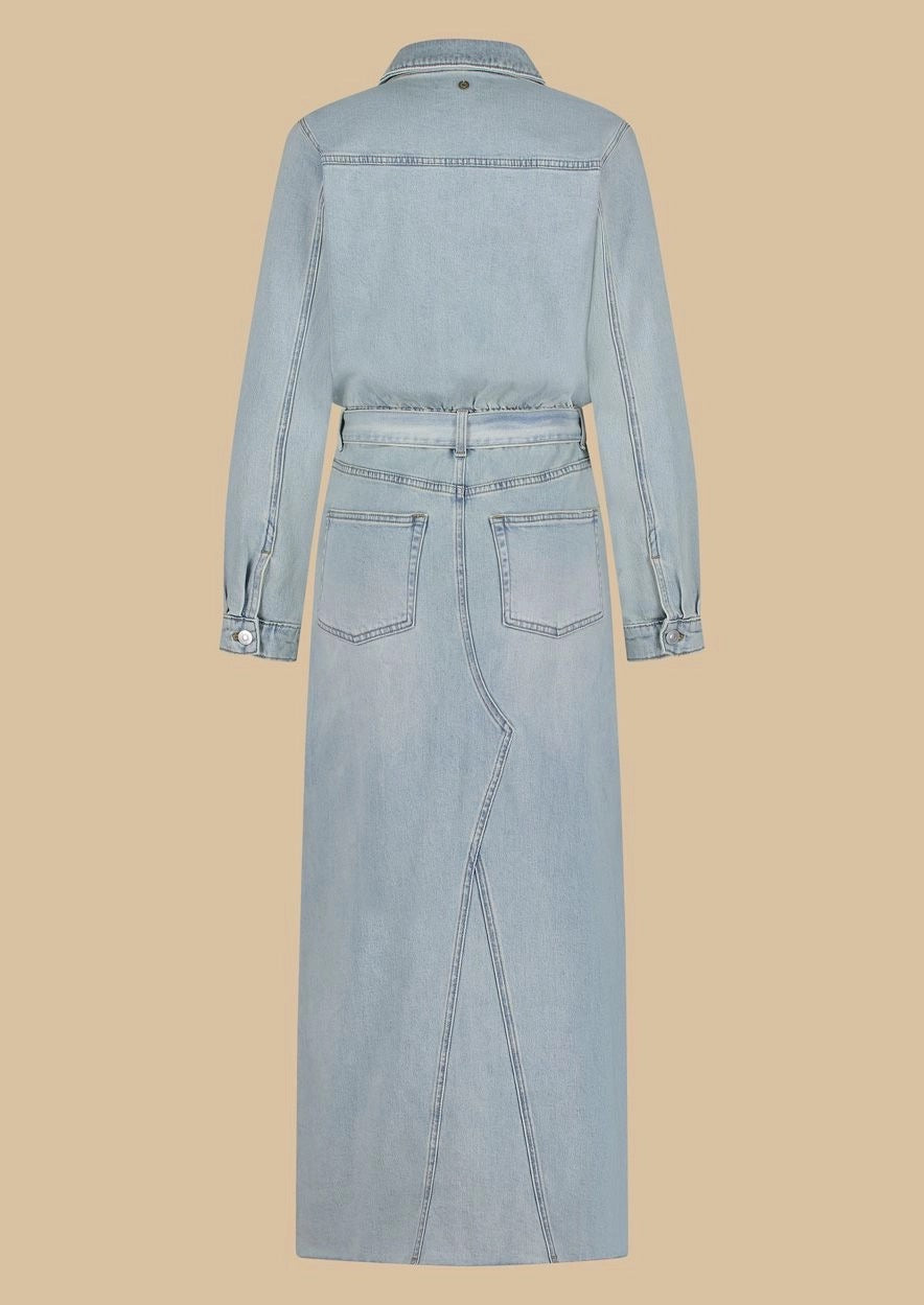 Bella Denim Dress Parisian Blue