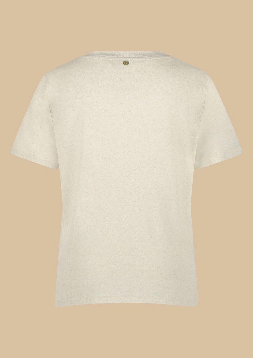 Mila Tee Natural Melange