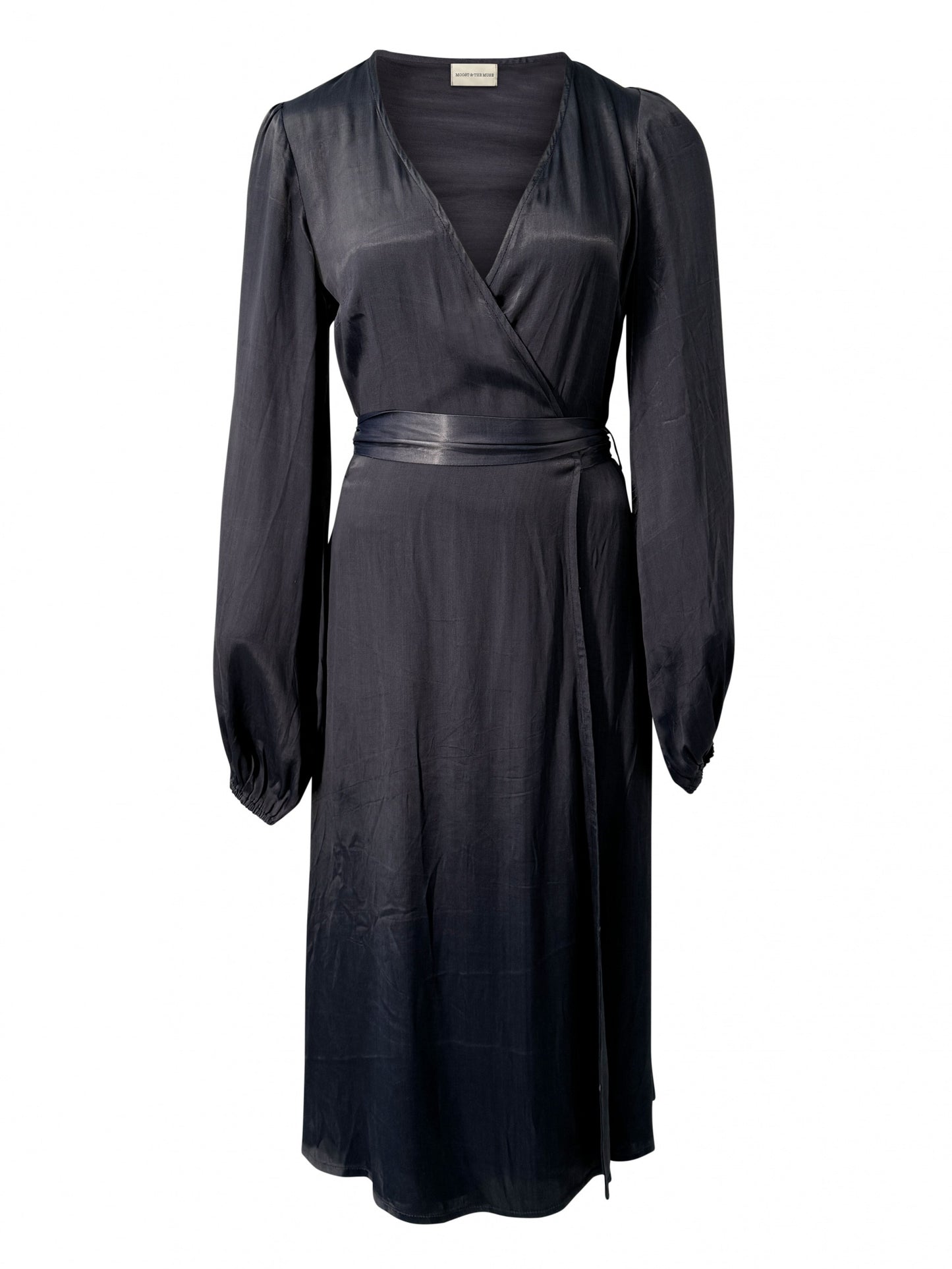 Noor Midi Dress Dark Blue