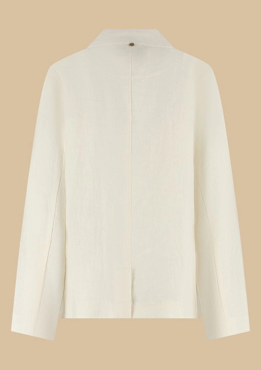 Lennon Blazer Bone White