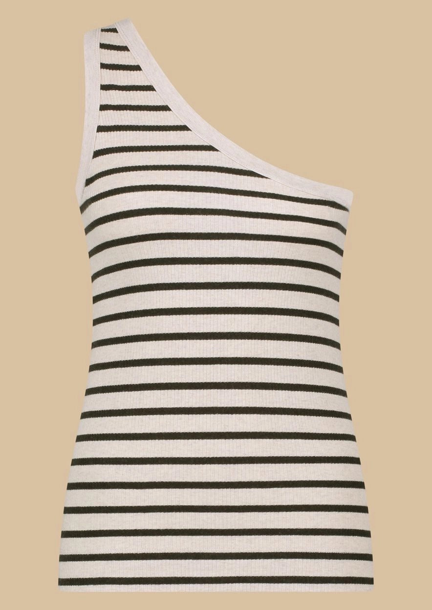Blake Top Nero Stripe