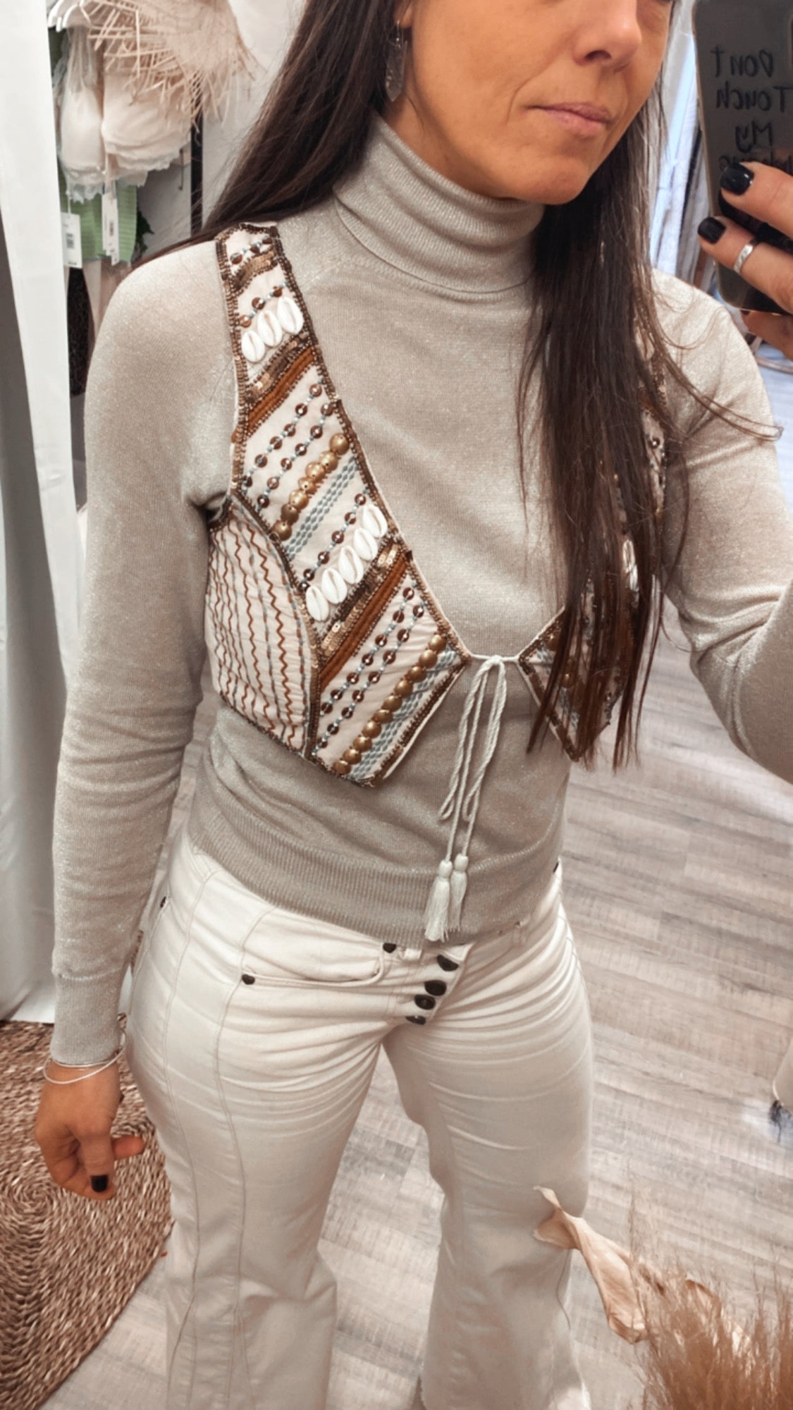 Gilet Fiesta Cream