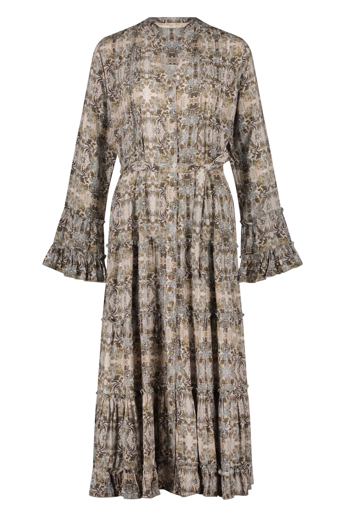 MYSTIC LEAVES Long Dress
