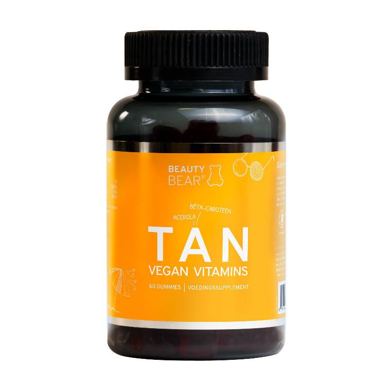 Beauty Bears TAN Vegan Vitamins PROMO 2de aan halve prijs