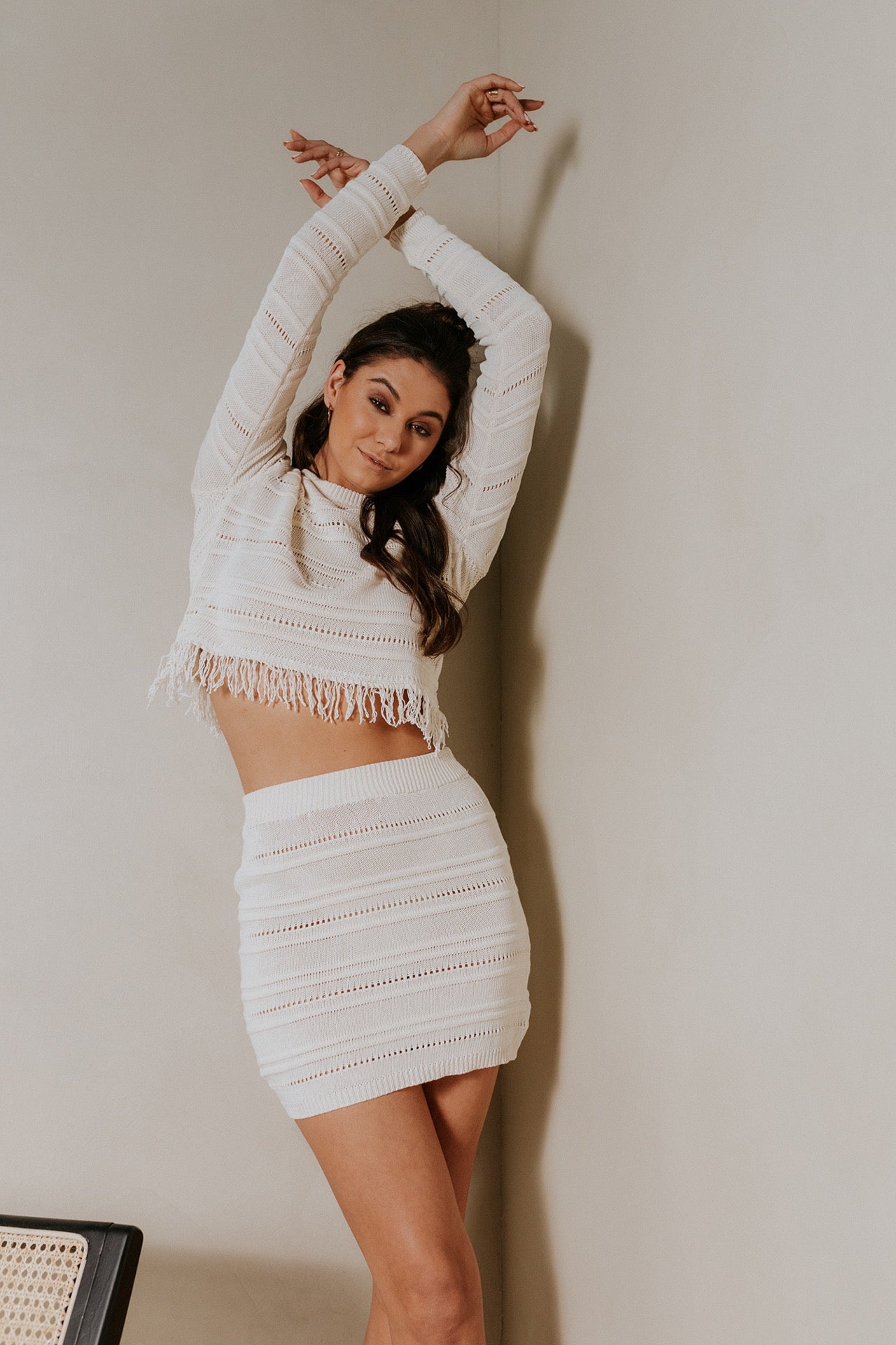BLOOM Skirt Ecru