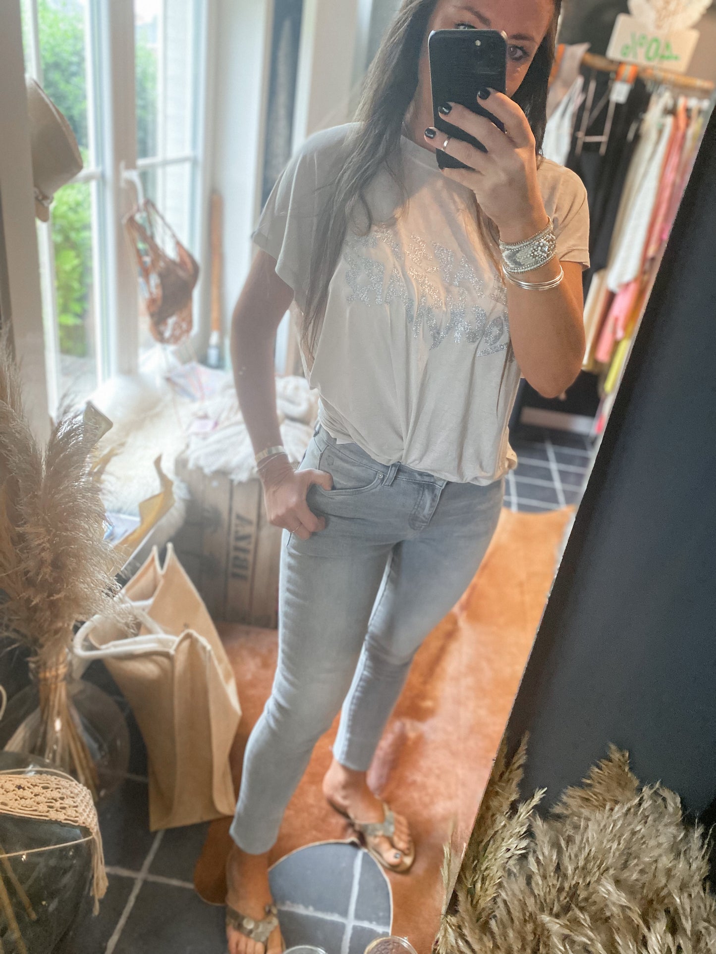 POPPY Jeans Frosted Grey