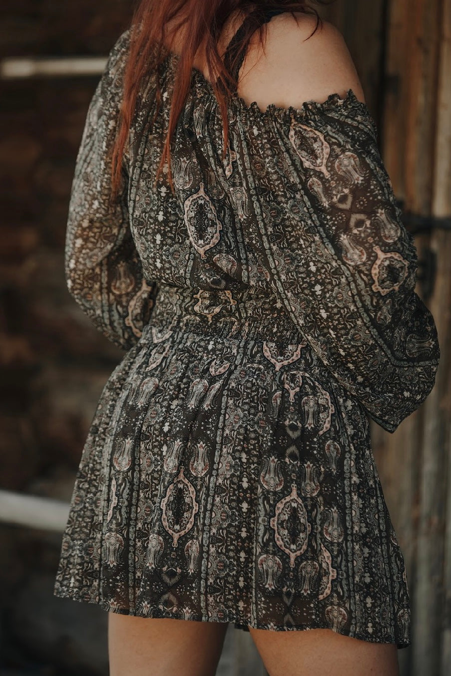MAYA Printed Skirt