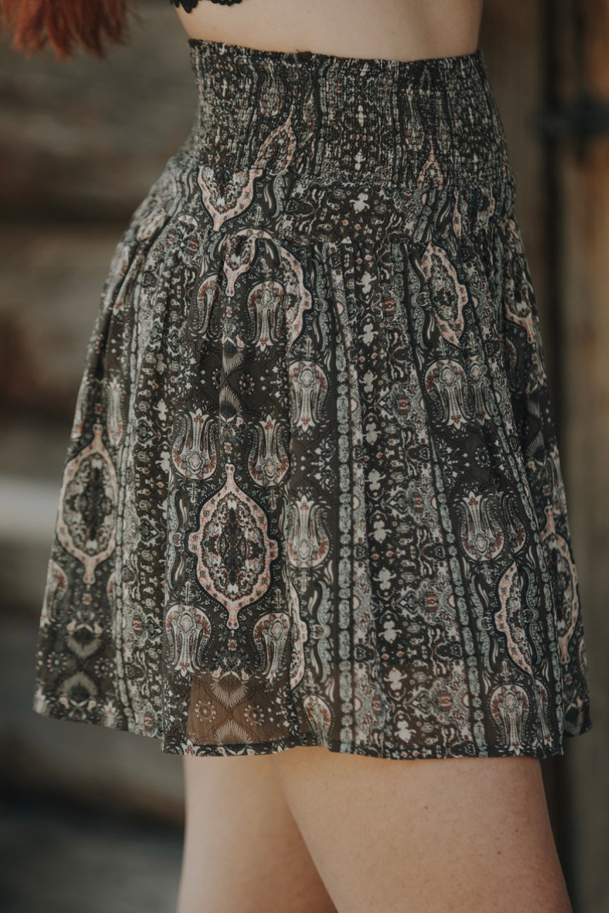 MAYA Printed Skirt