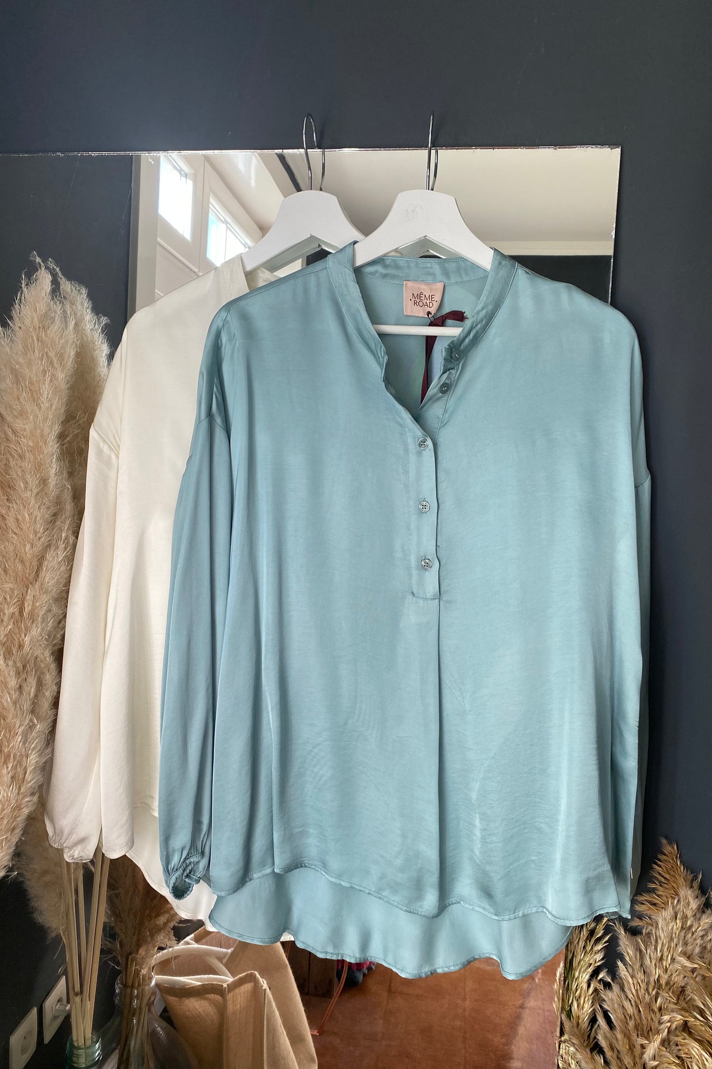 CAMICA Satin Blouse
