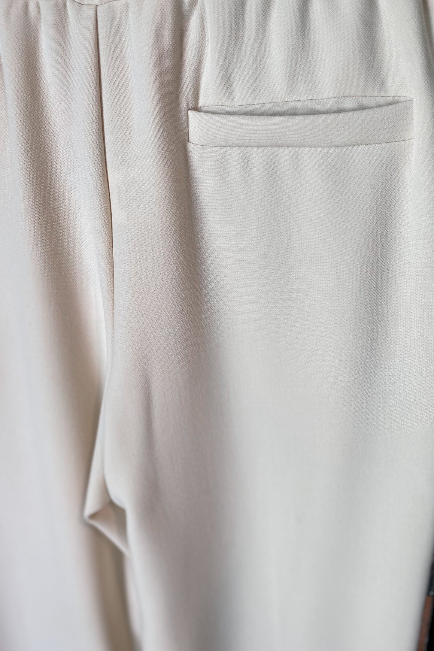 Straight Pants Crème