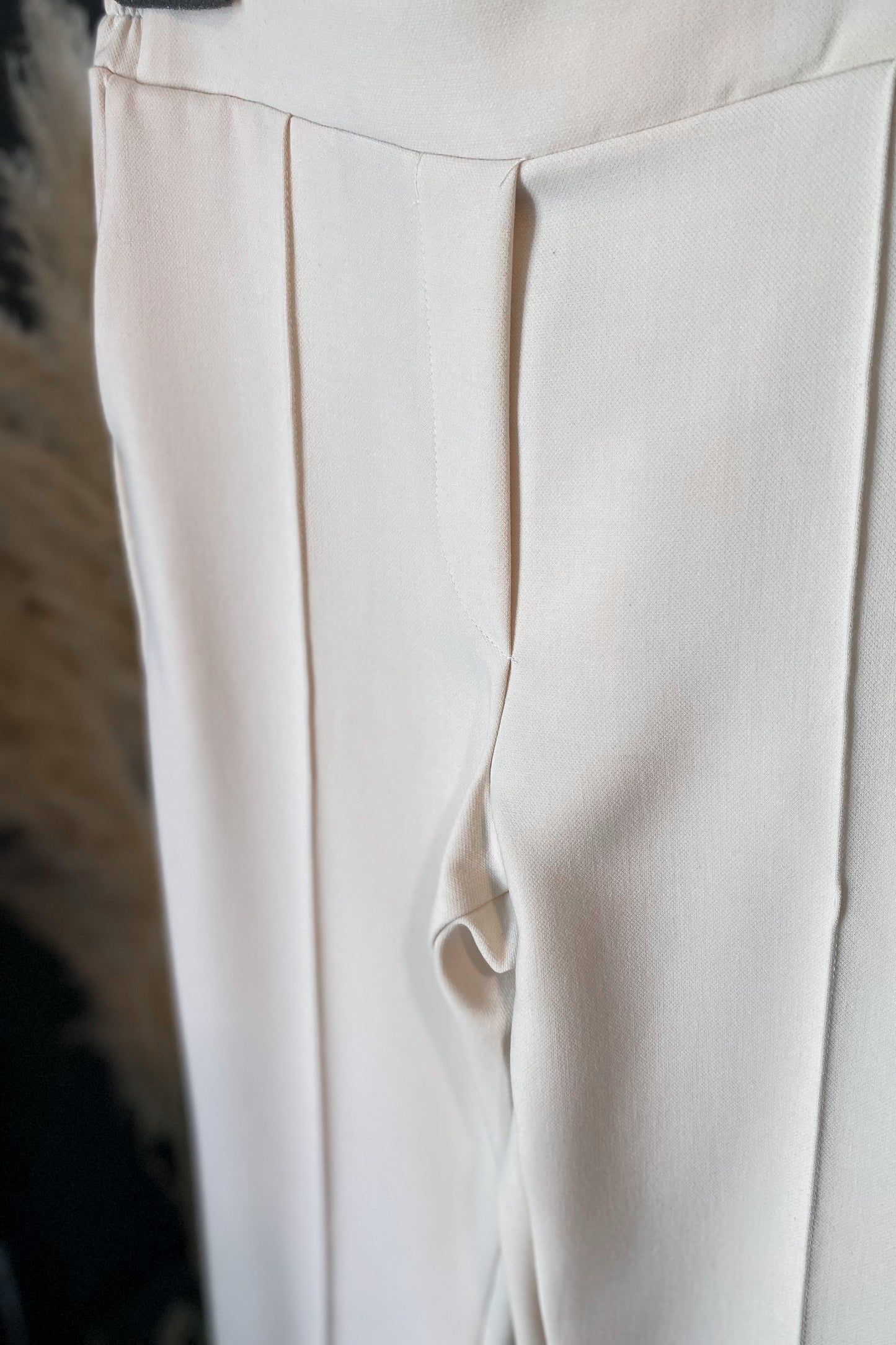 Straight Pants Crème