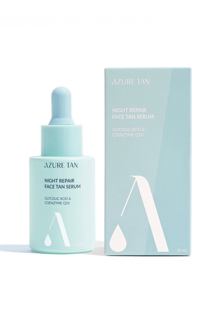 Night Repair Face Tan Serum van Azure Tan