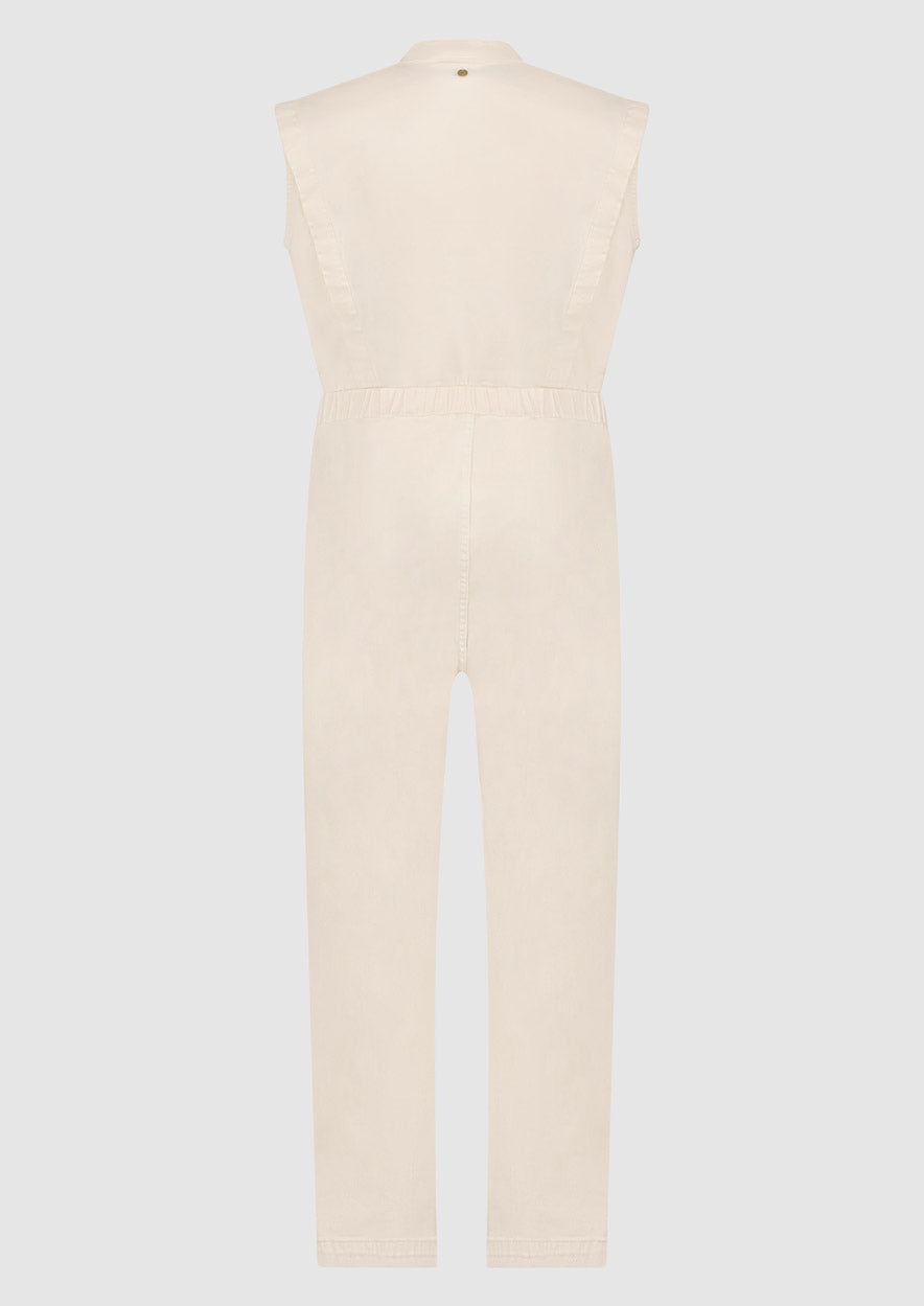 Phoenix Jumpsuit Antique White