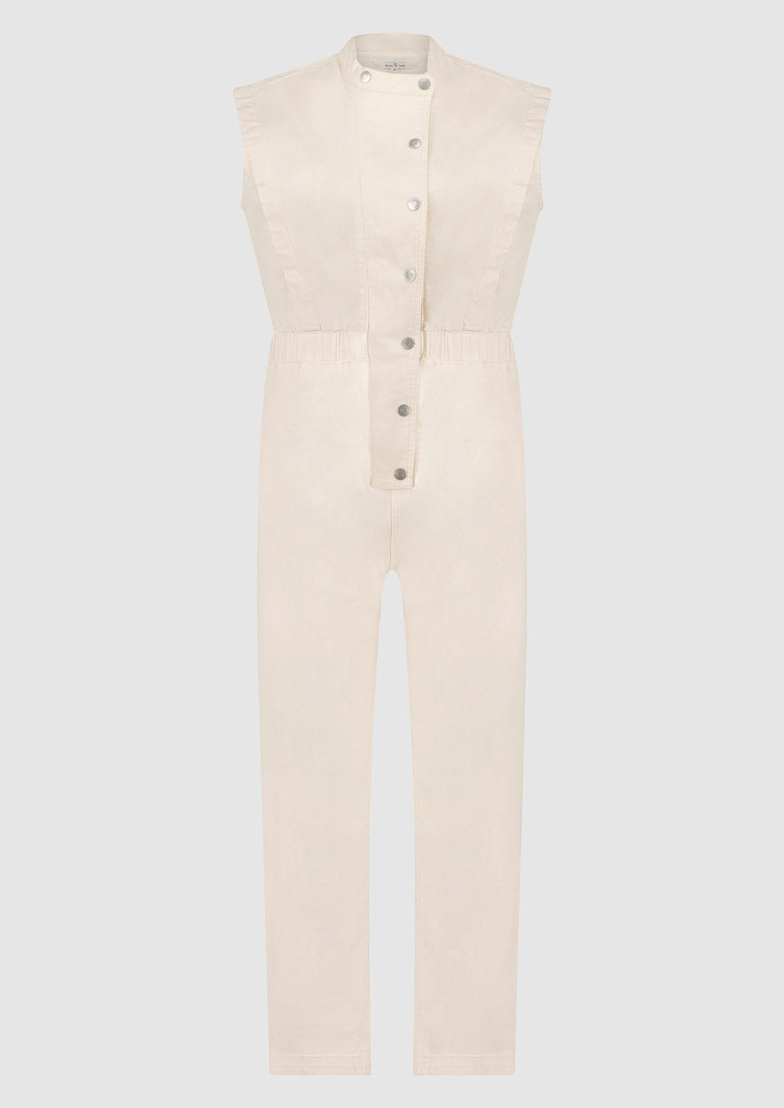 Phoenix Jumpsuit Antique White