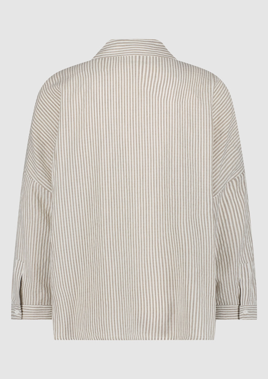 Rory Blouse Cool Coffee