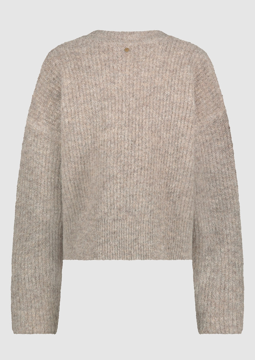 LIVIA Knit Flint Grey Melange