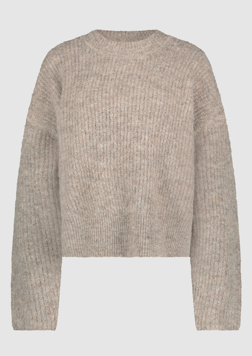 LIVIA Knit Flint Grey Melange