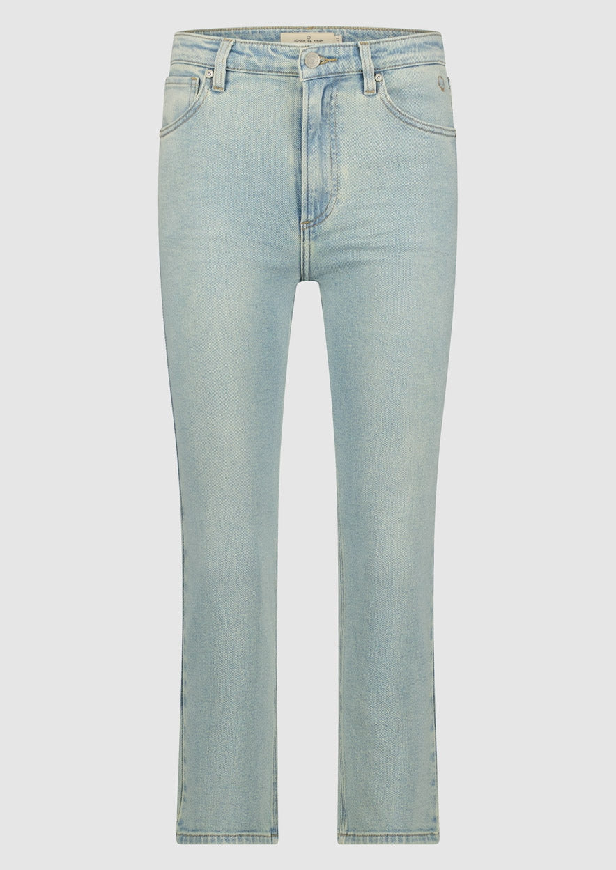 Judy Cropped Jeans Vintage blauw