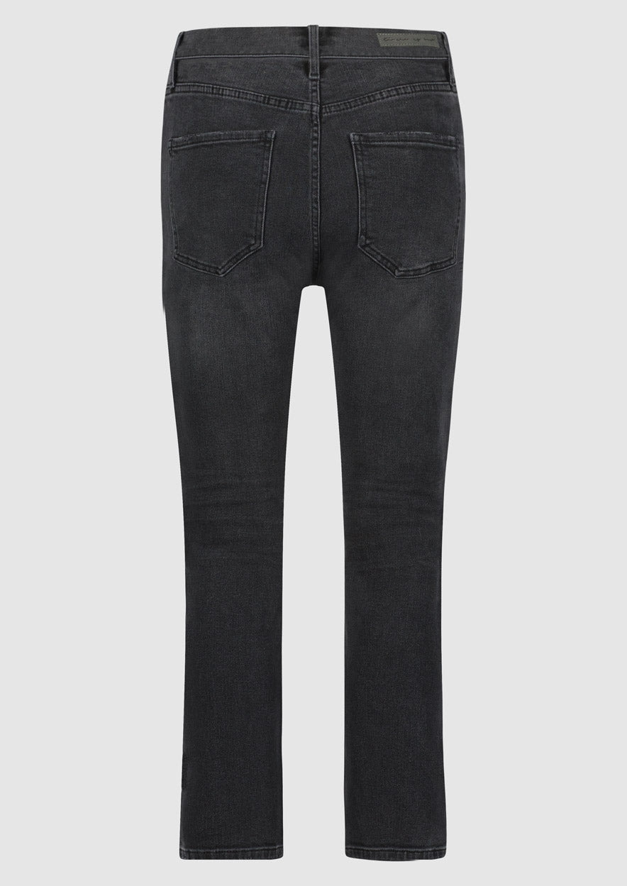 JUDY Cropped Jeans Black Diamond