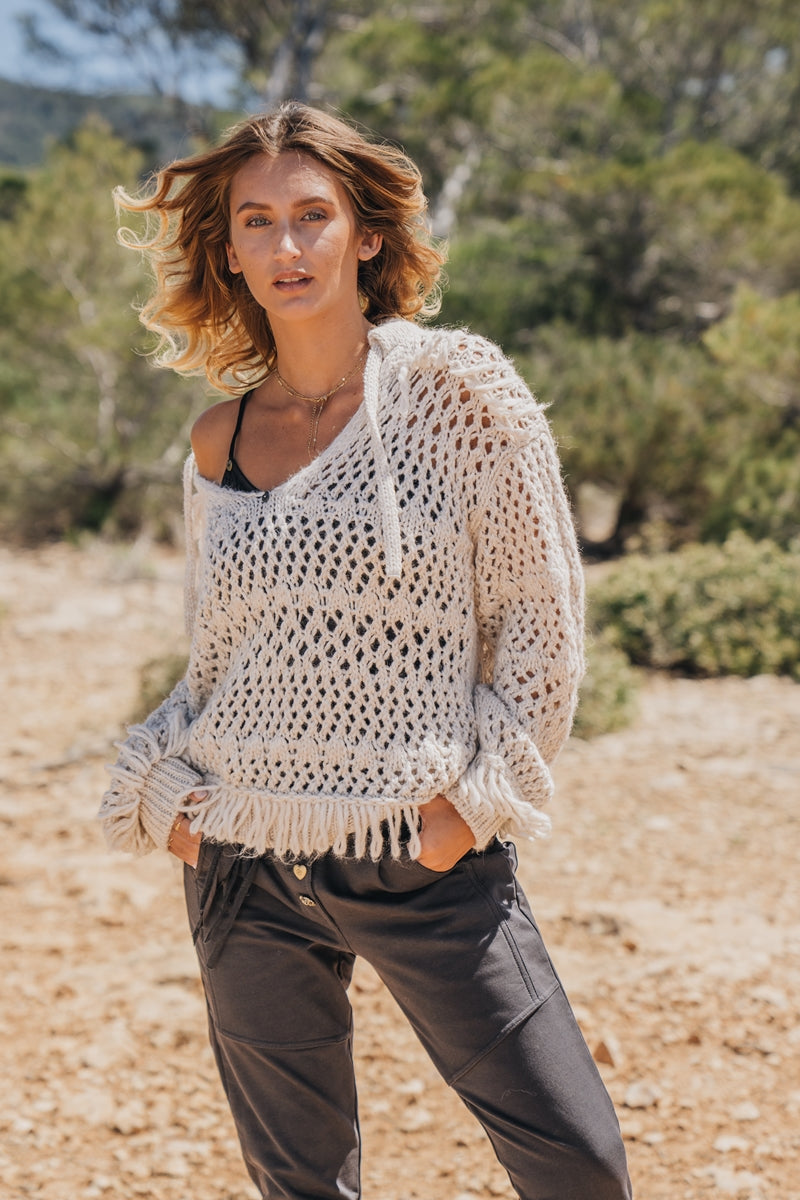 ISLA Knitted Sweater Cream
