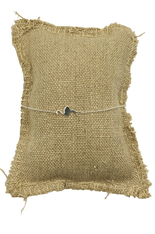 Armband Flamingo Zilver
