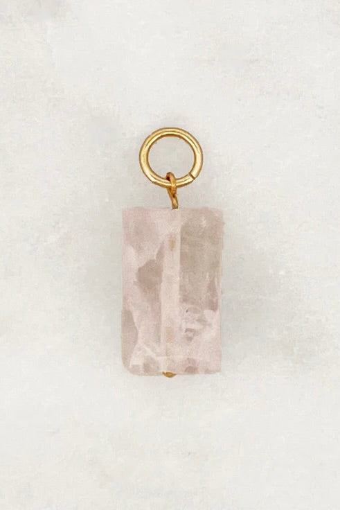 BOXY ROSEQUARTZ Charm