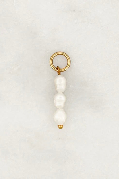 WHITE PEARLS Charm