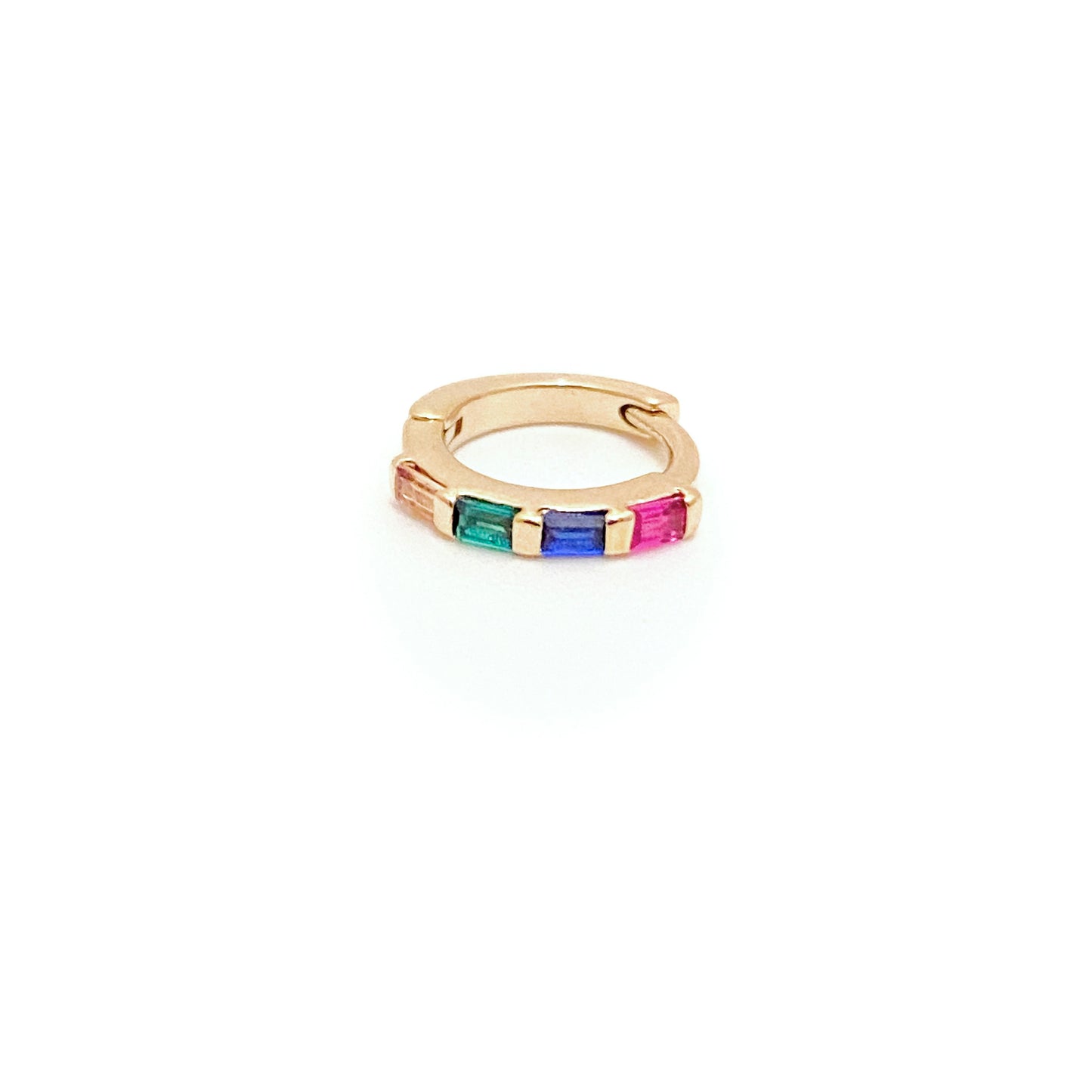 Multi Color Loop oorring