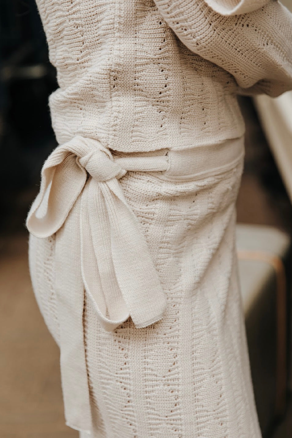 Adina Knitted Wrapped Skirt