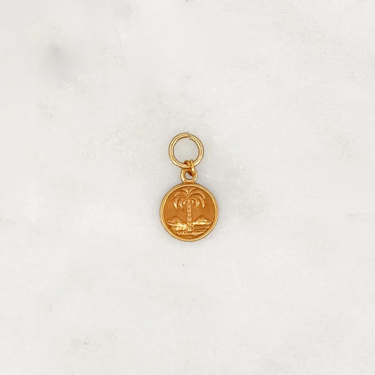 MINI PALM COIN Charm