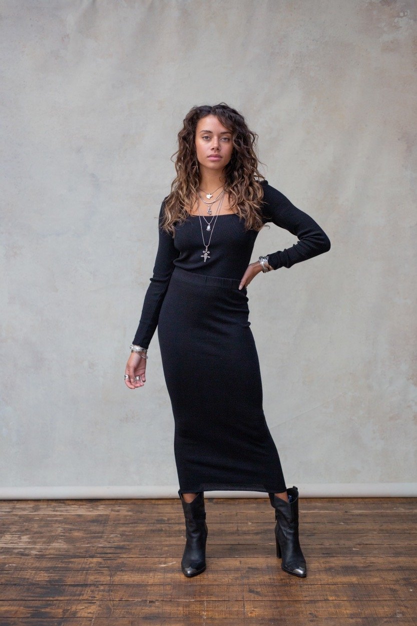 Evi Top -Black-