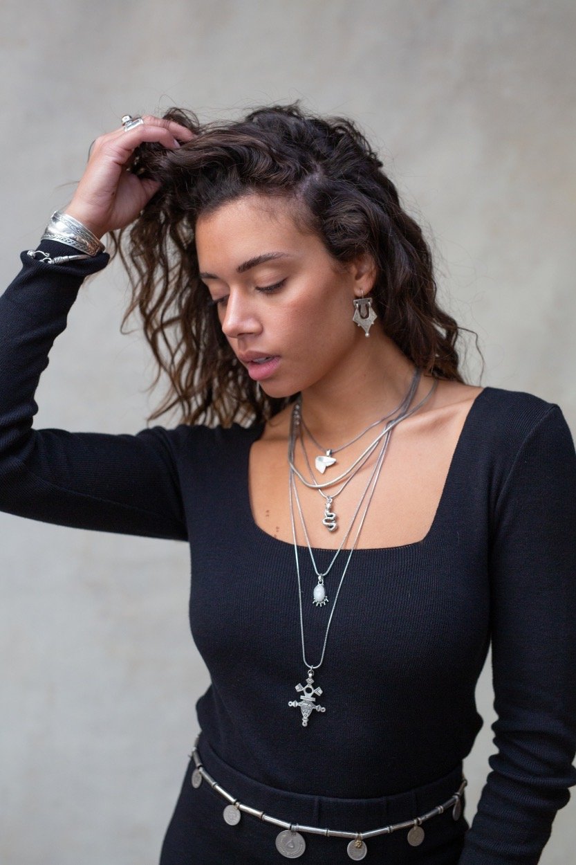 Evi Top -Black-