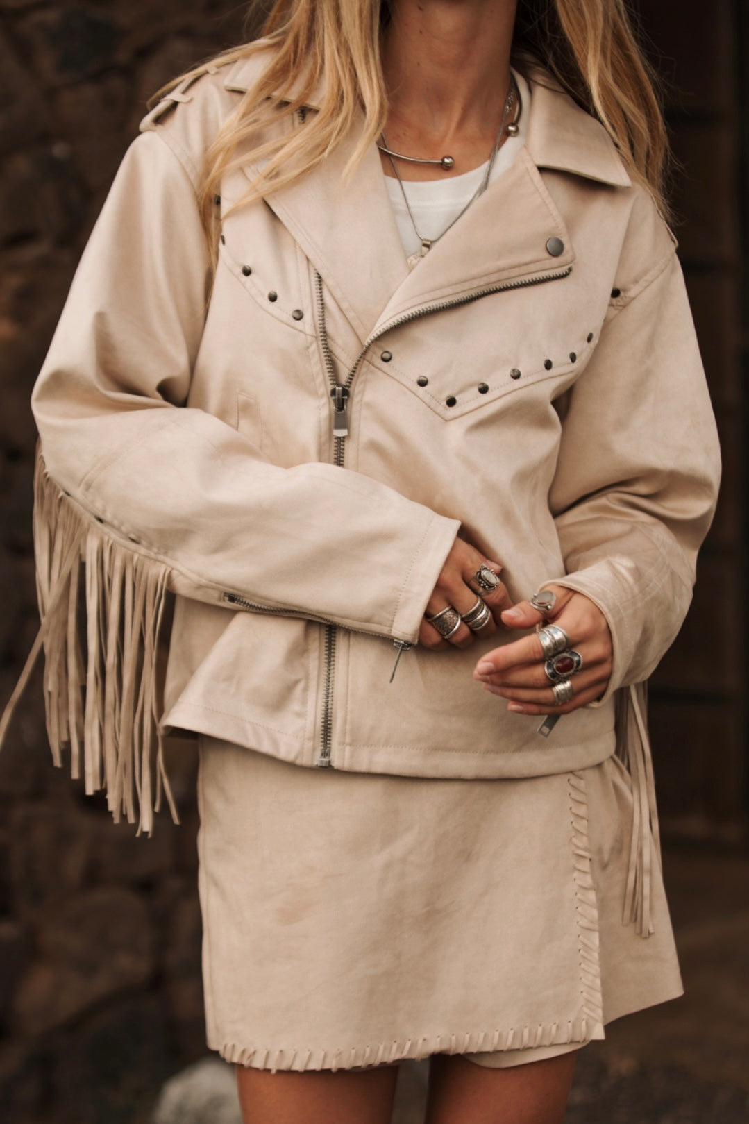 RUE Fringe Jacket