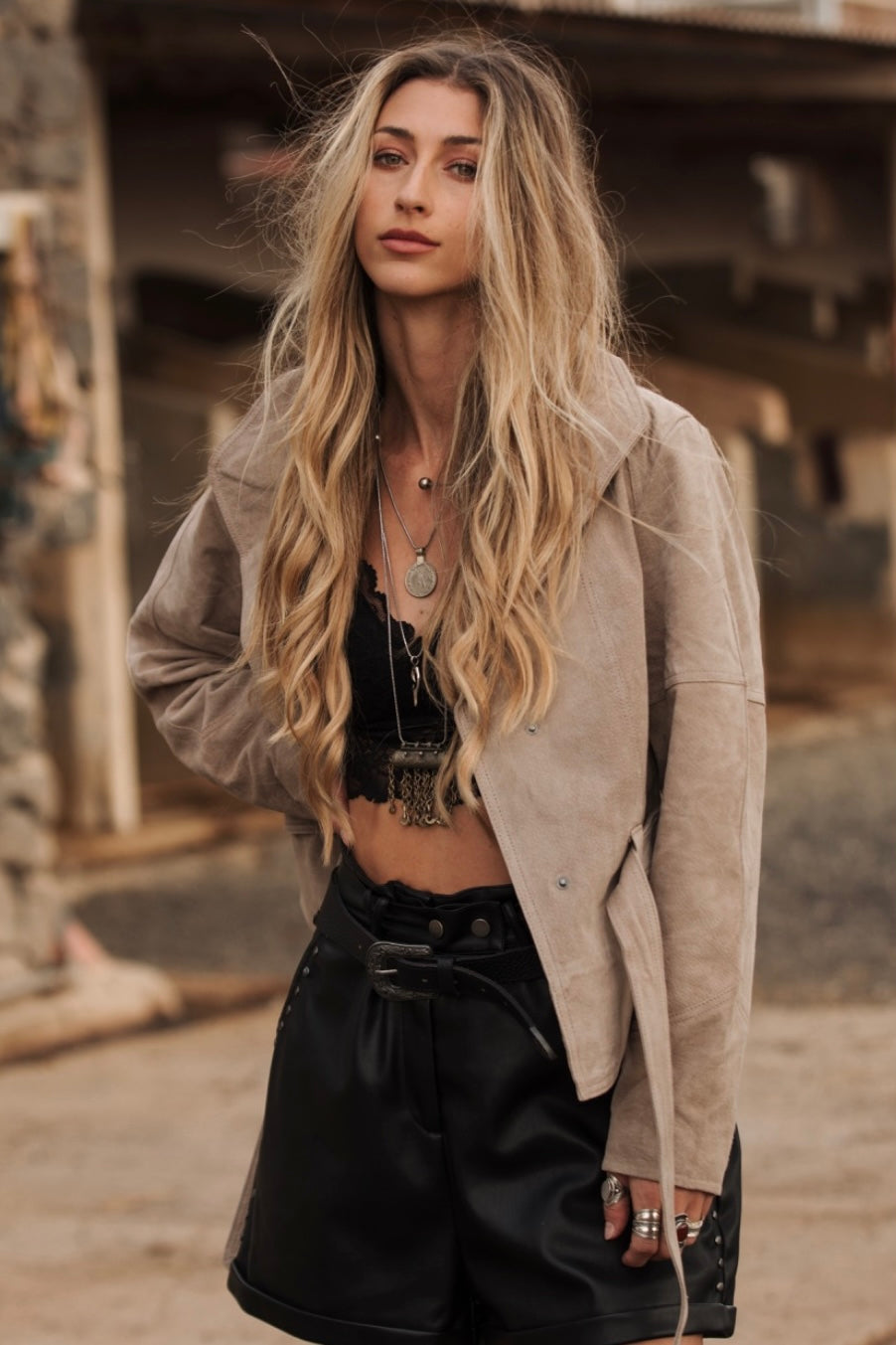 RILEY Leather Jacket