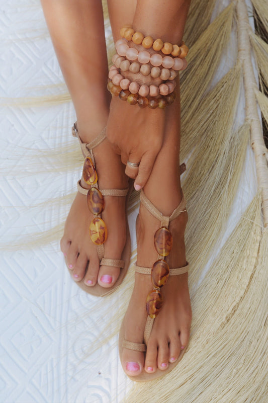 Sandalen THE ROCK Amber