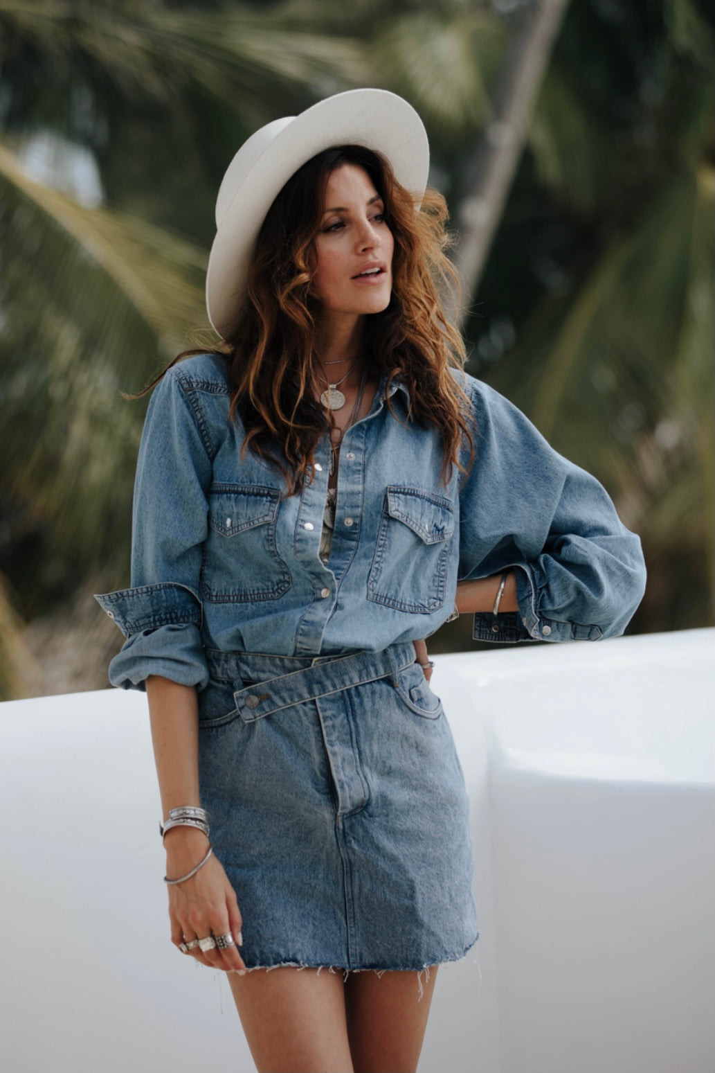 Zyra Demin Blouse