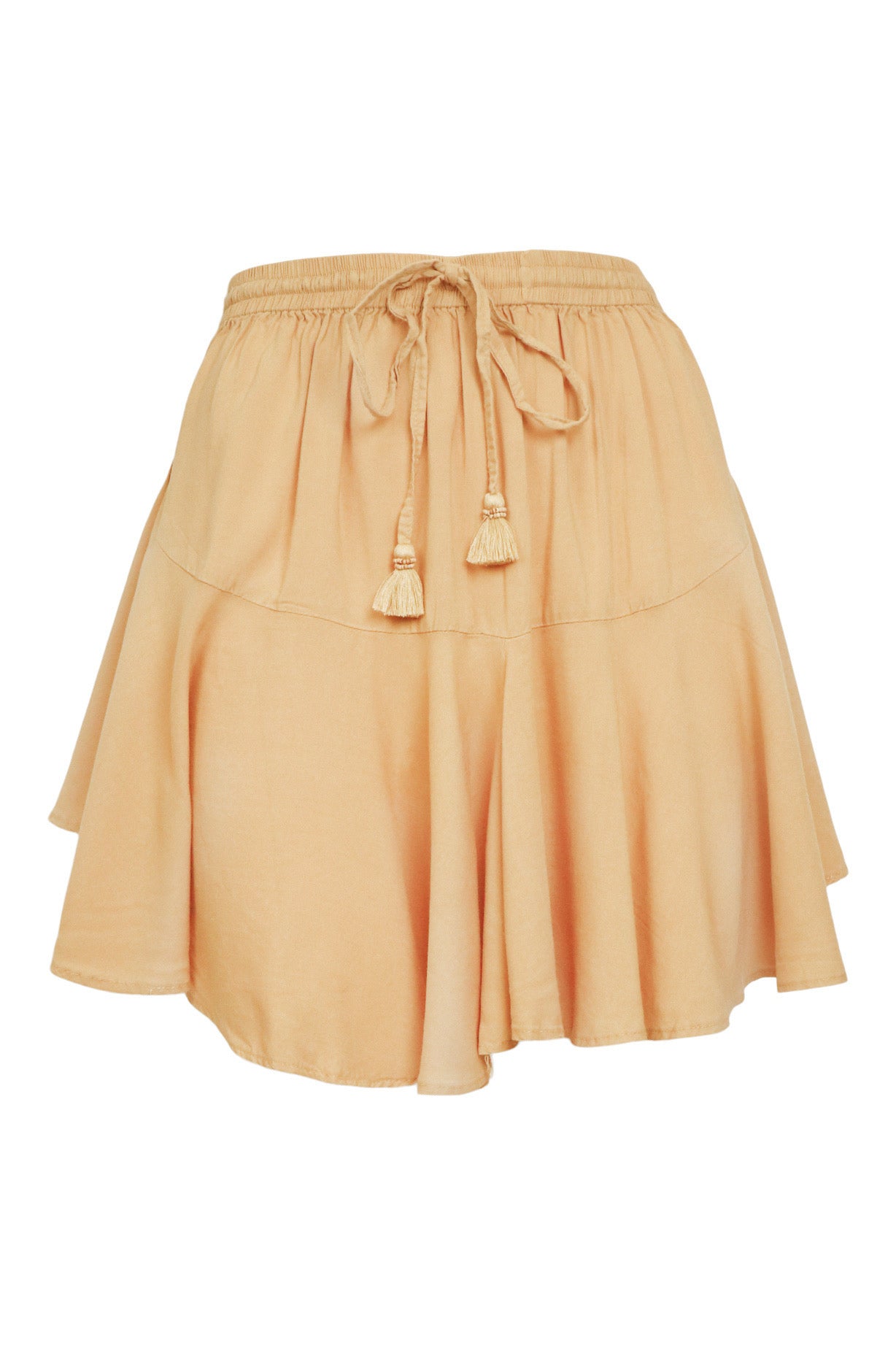 Skirt Fleur -Okergeel-