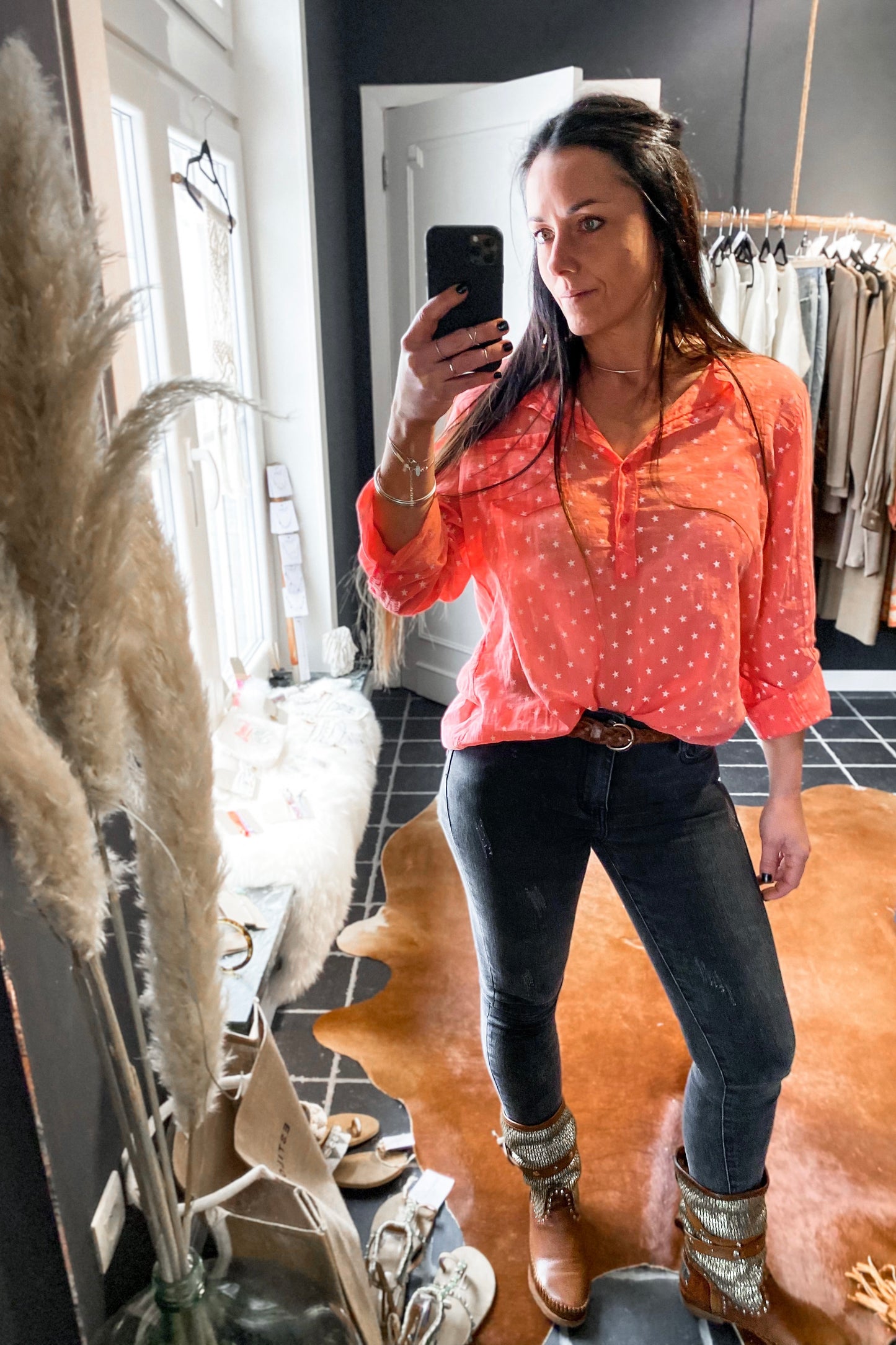 Skinny Jeans -Dark Grey-
