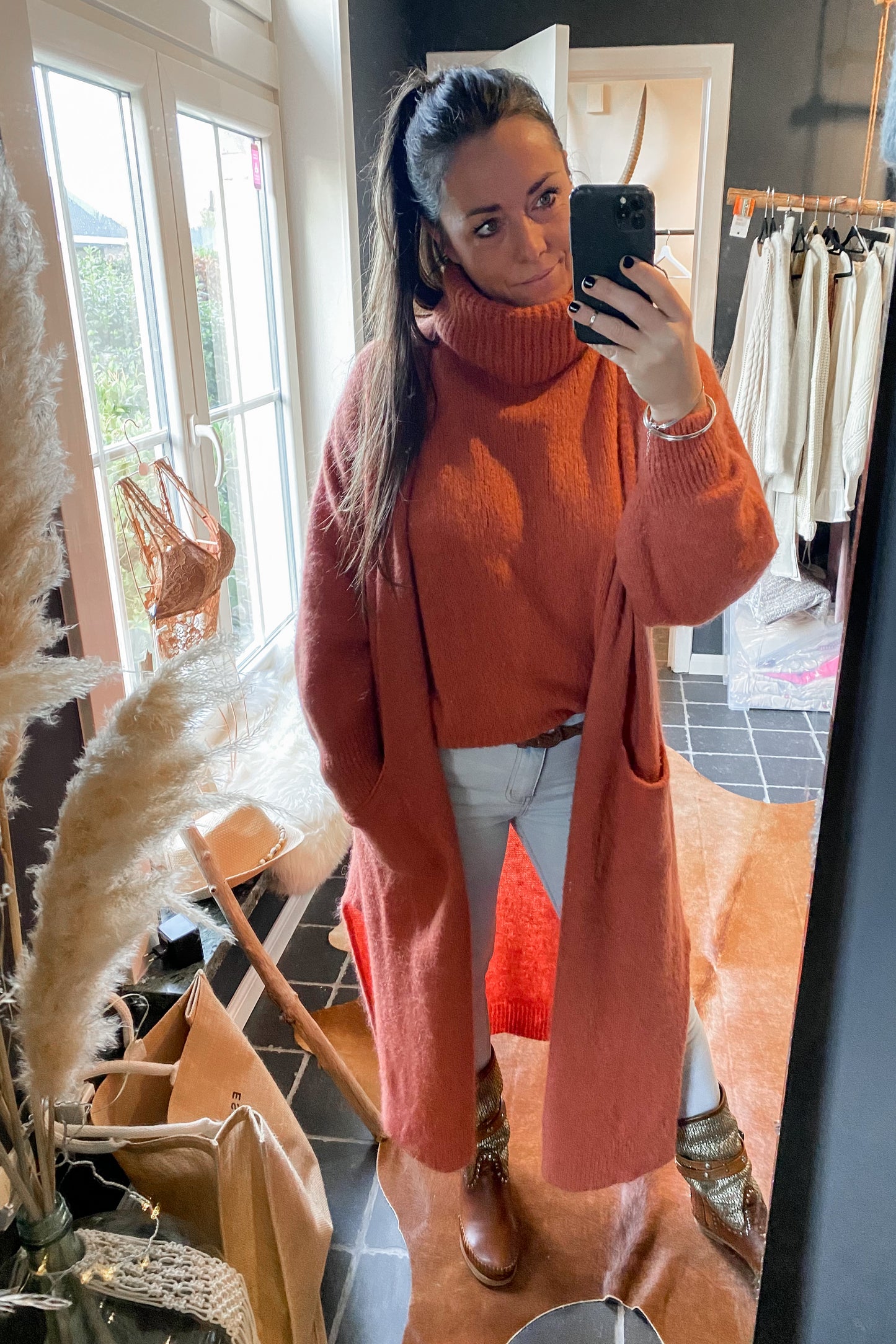 Knitted Sweater Col MRK336