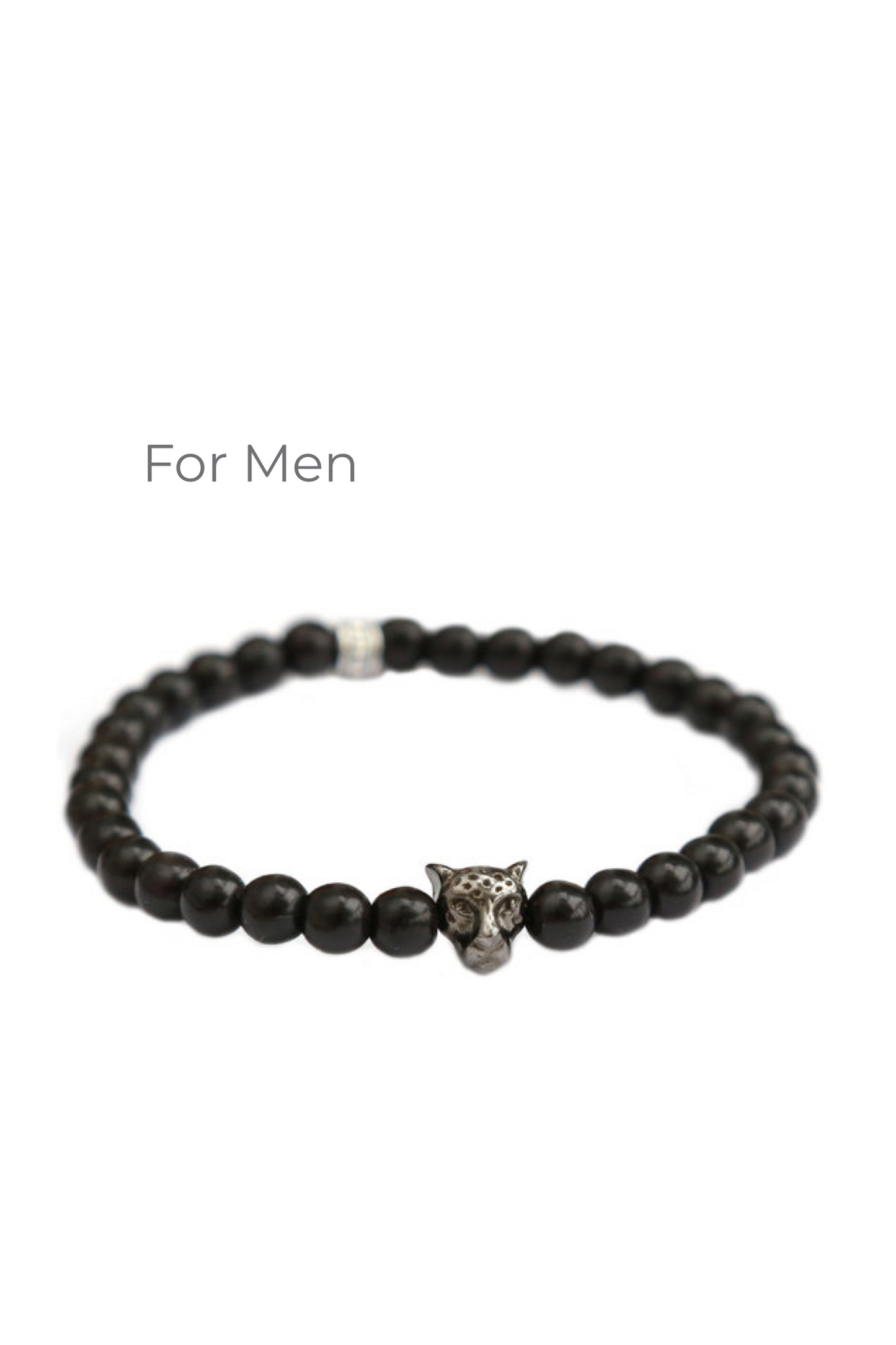 Armband BLACK LEO for men