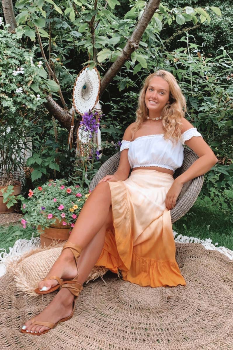 Wrap Skirt Sunrise