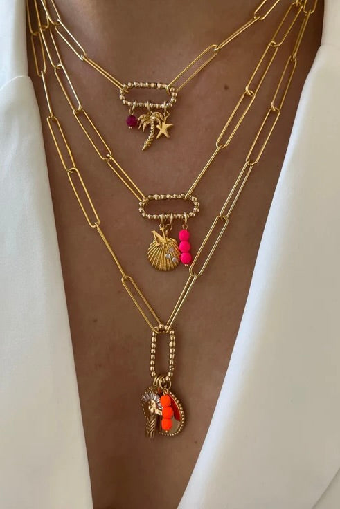 Base Necklace BIG OVAL