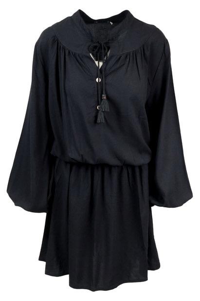 Dress Ginger Satin Black