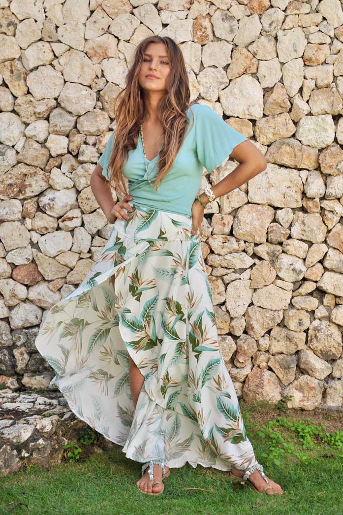 Skirt Mila Palm Springs -Ivory-